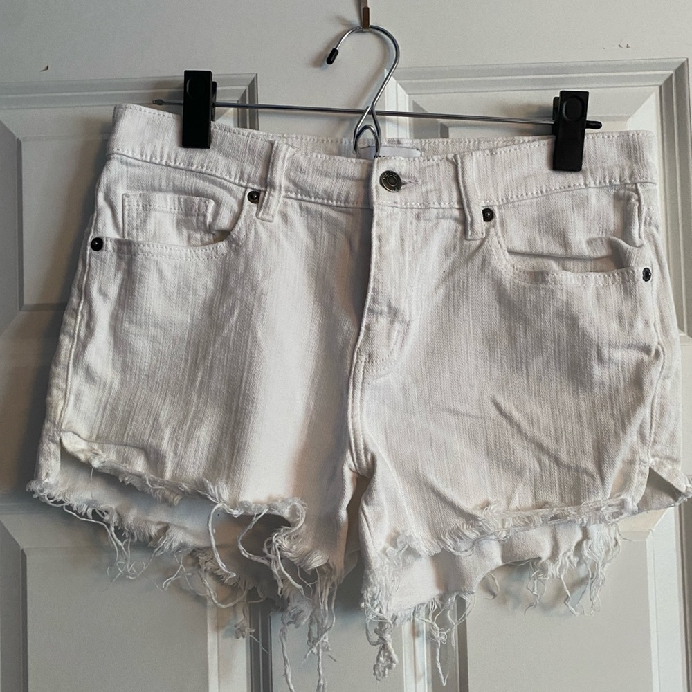 Pistola white denim shorts